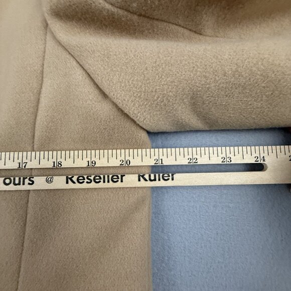 Chico's Jacket Women's 1 Wool Blend Coat Single Textured Button Closure Lined - Picture 9 of 12